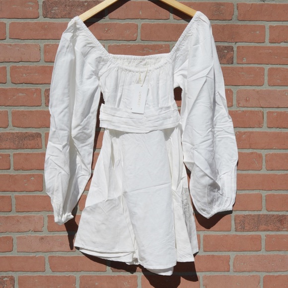 L*Space Women’s Long Sleeve Mini Dress Size Medium NWT - Picture 6 of 8